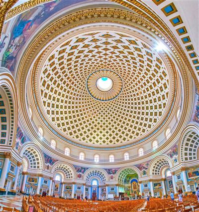 Malta Mosta Rotunde von Mosta